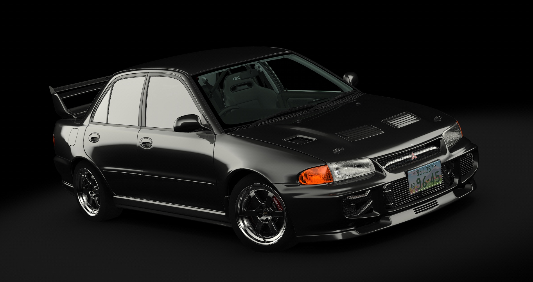 Mitsubishi Lancer Evolution III GSR (CE9A) Jeezus Spec, skin 05_black