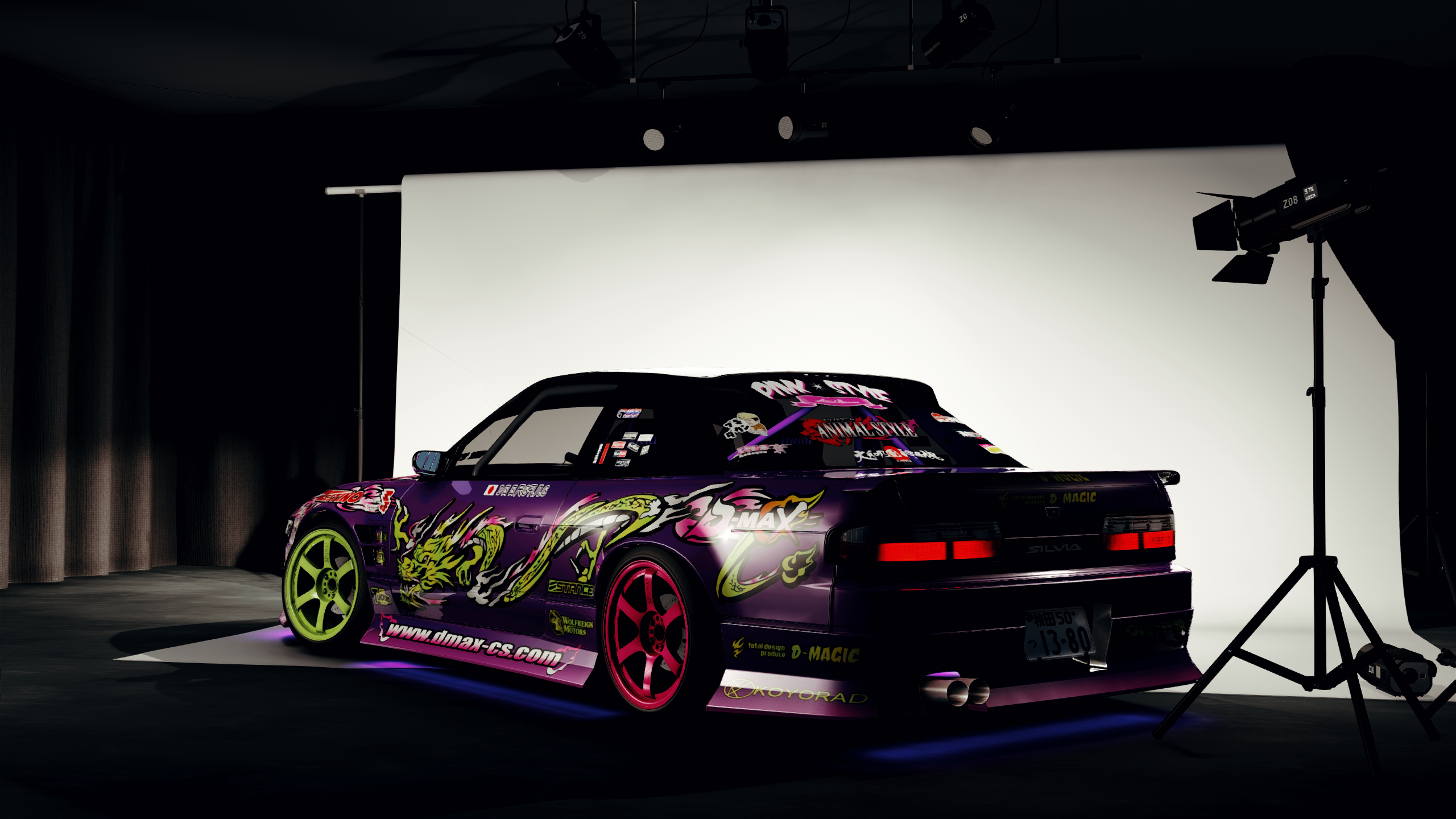 NStyle Nissan SILVIA (PS13) D~Max, skin Nishio SuperD