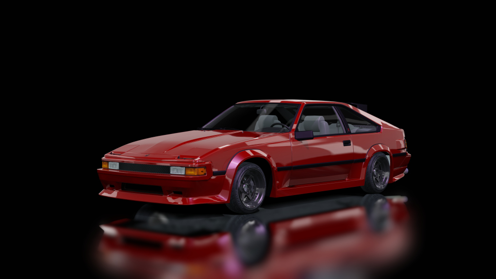 Toyota Celica Supra, skin red