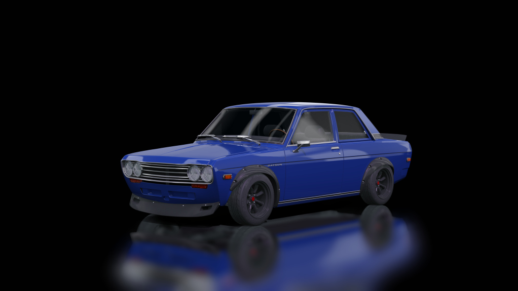 Datsun 510 Blue Bird, skin Blue