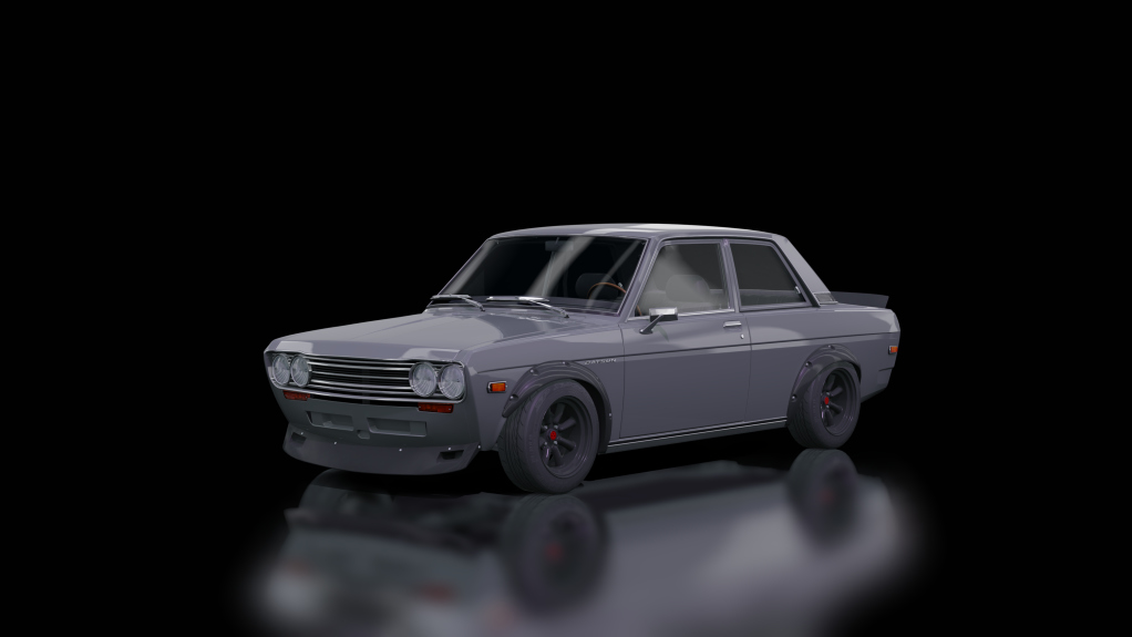 Datsun 510 Blue Bird, skin Grey