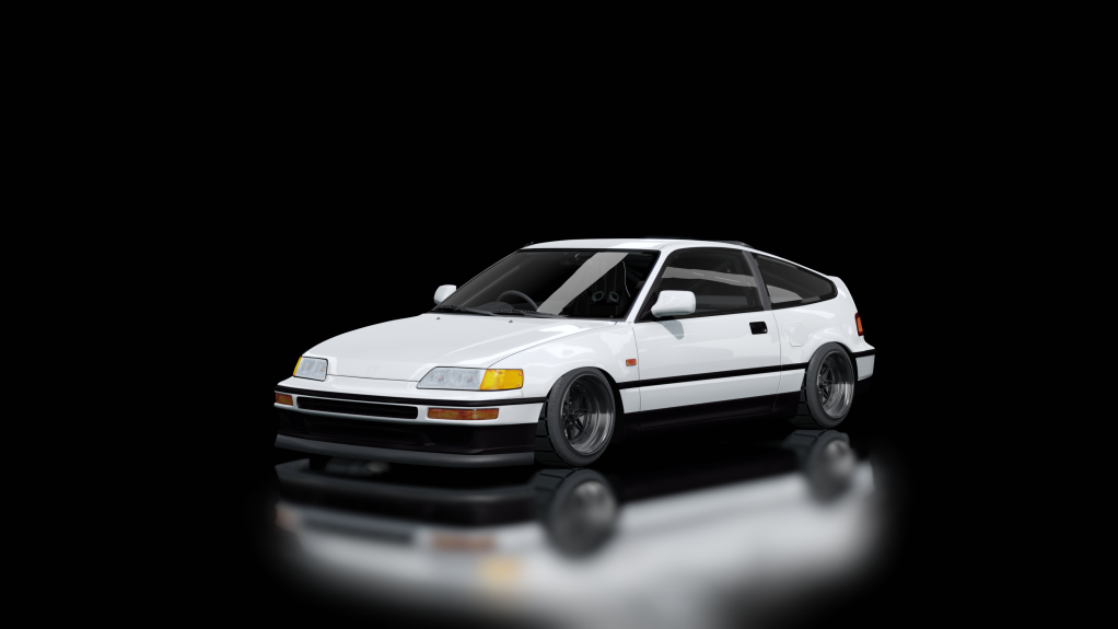 Honda CRX, skin blade_silver