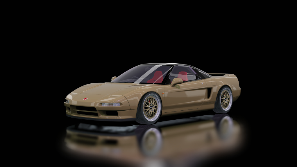 Honda NSX-R NA1, skin gold