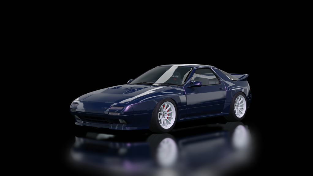 Mazda RX-7 (FC3S), skin Brave_Blue