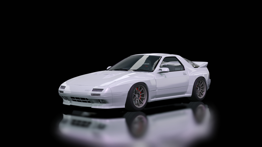 Mazda RX-7 (FC3S), skin Crystal_White