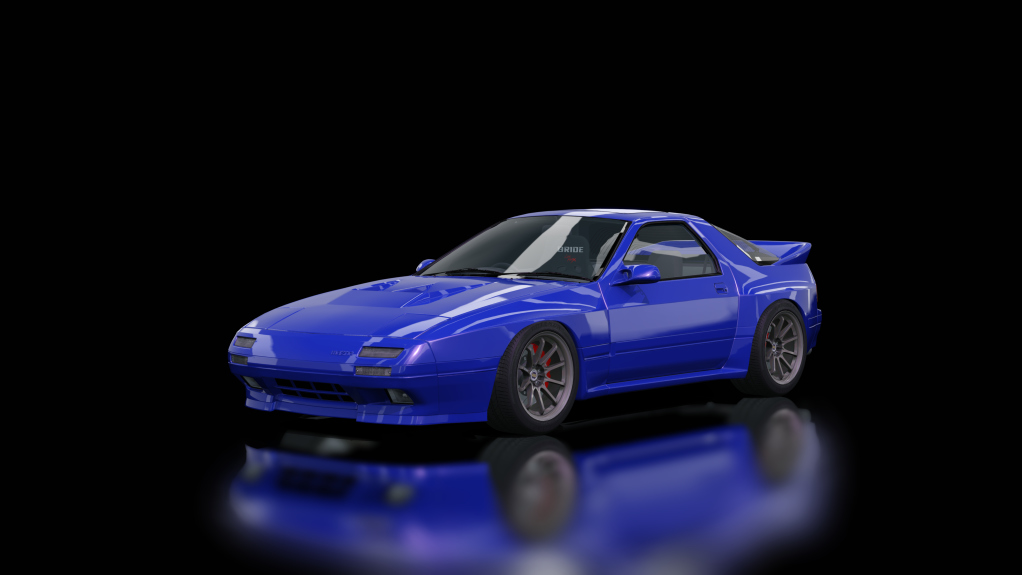 Mazda RX-7 (FC3S), skin blue