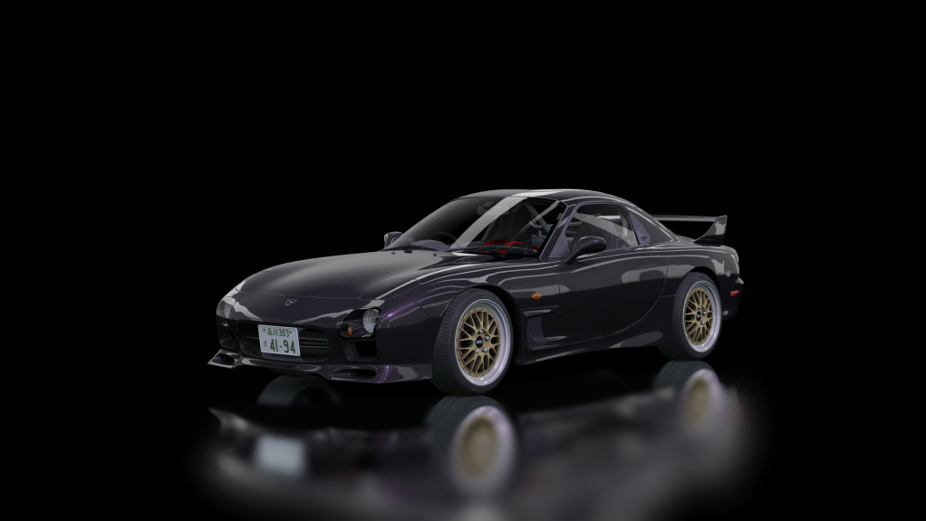 Mazda RX-7 (FD3S), skin 03_brilliant_black