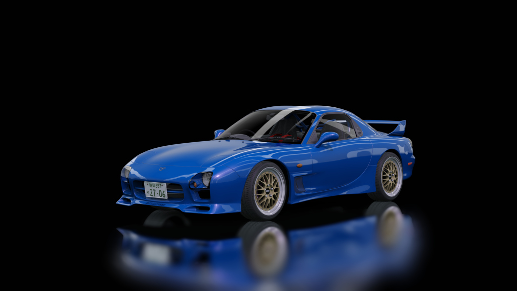 Mazda RX-7 (FD3S), skin 06_innocent_blue_mica