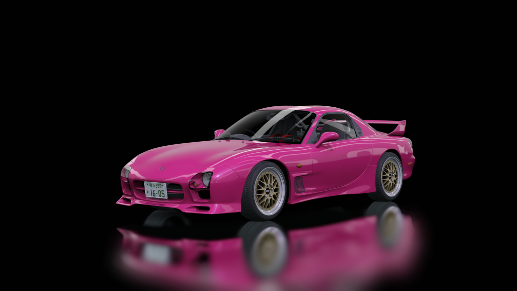 Mazda RX-7 (FD3S), skin 13_tw_superpink