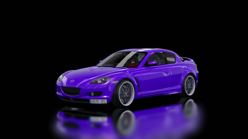 Mazda RX-8  Type-S, skin Azul_Madero