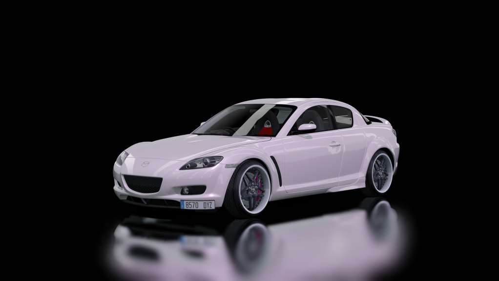 Mazda RX-8  Type-S, skin Blanco_Farlopa