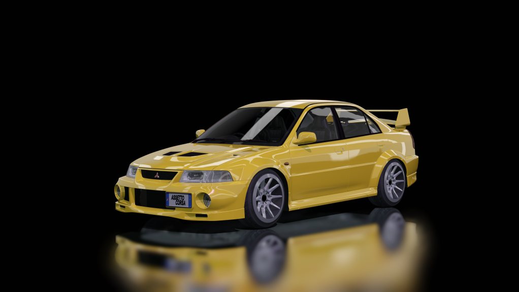 Mitsubishi Lancer EVO-VI GSR, skin Orange