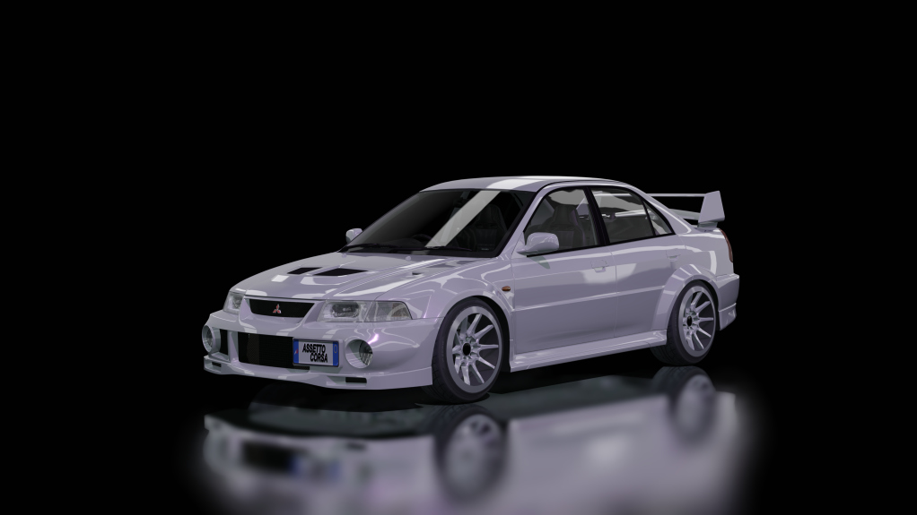 Mitsubishi Lancer EVO-VI GSR, skin SilverSkin