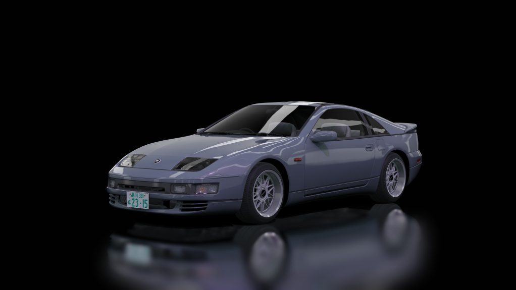 Nissan Fairlady Z 300ZX, skin oxford_grey_metallic