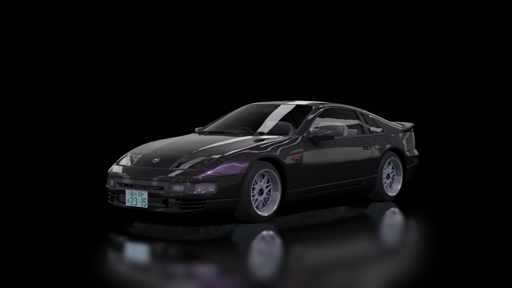 Nissan Fairlady Z 300ZX, skin super_black