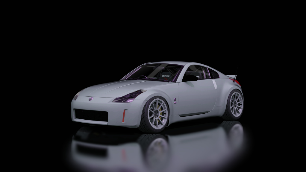 Nissan Fairlady 350 Z, skin grey