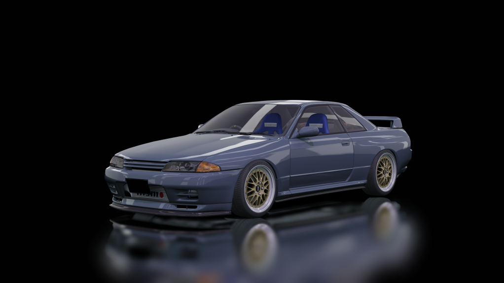 Nissan Skyline GTR R32, skin GRAY