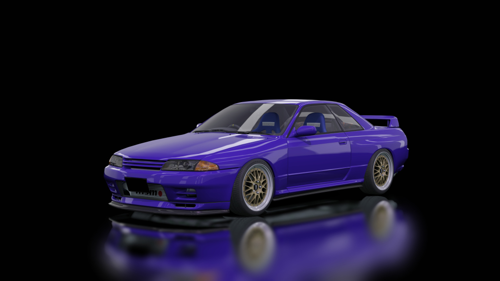 Nissan Skyline GTR R32, skin MURASAKI