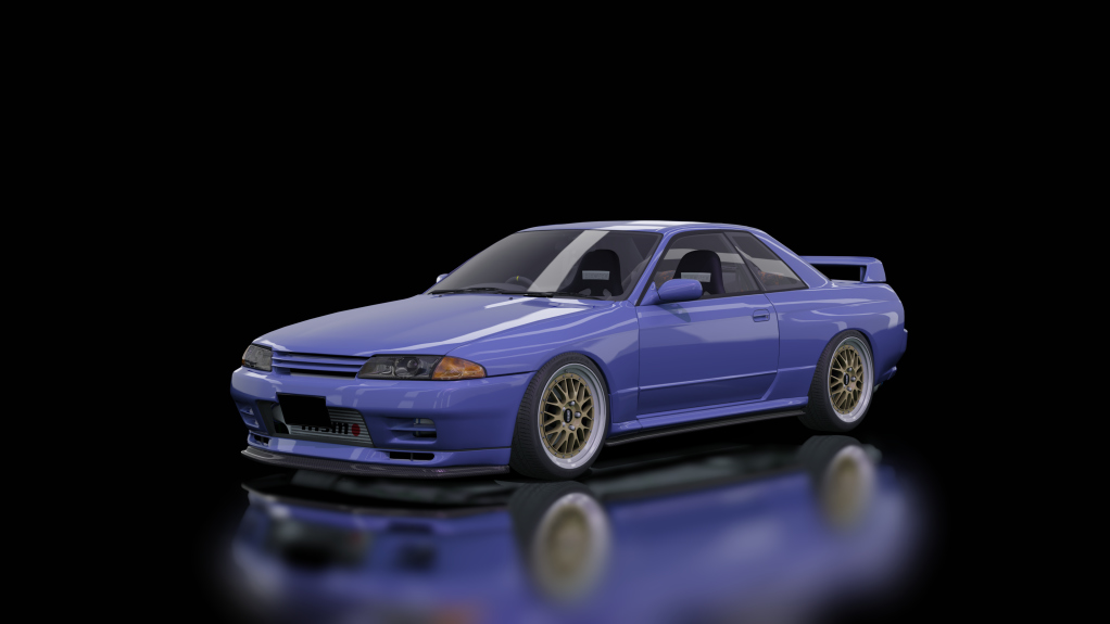 Nissan Skyline GTR R32, skin SUZUKA BLUE