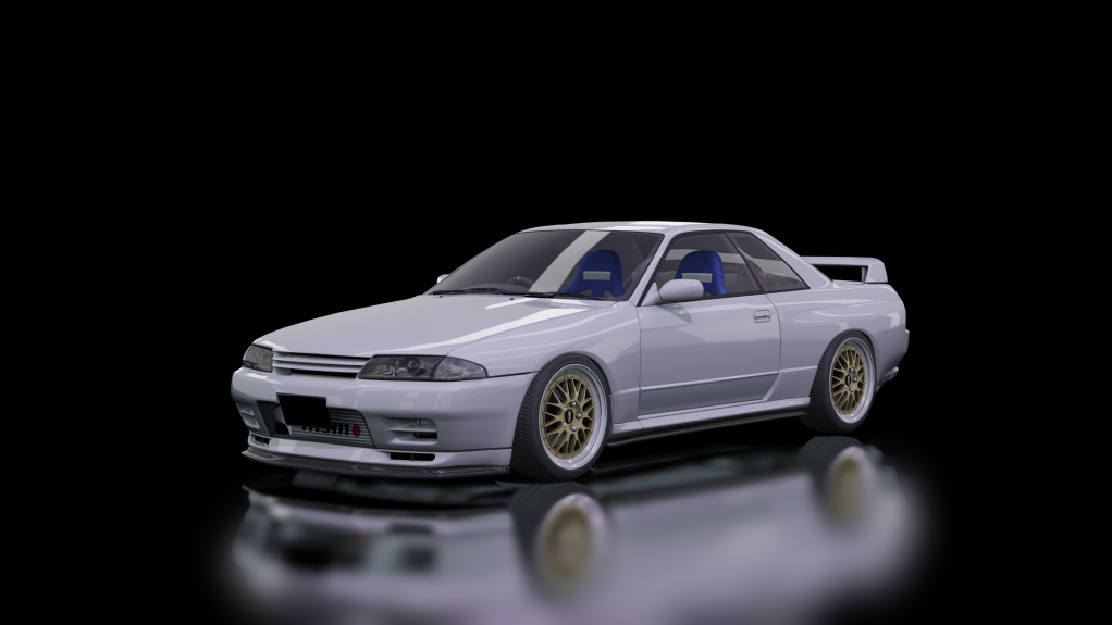 Nissan Skyline GTR R32, skin WHIIITE