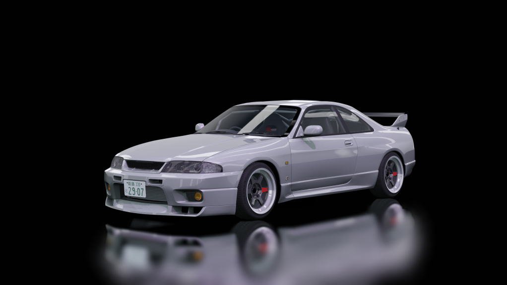 Nissan Skyline GTR R33, skin Sonic_Silver