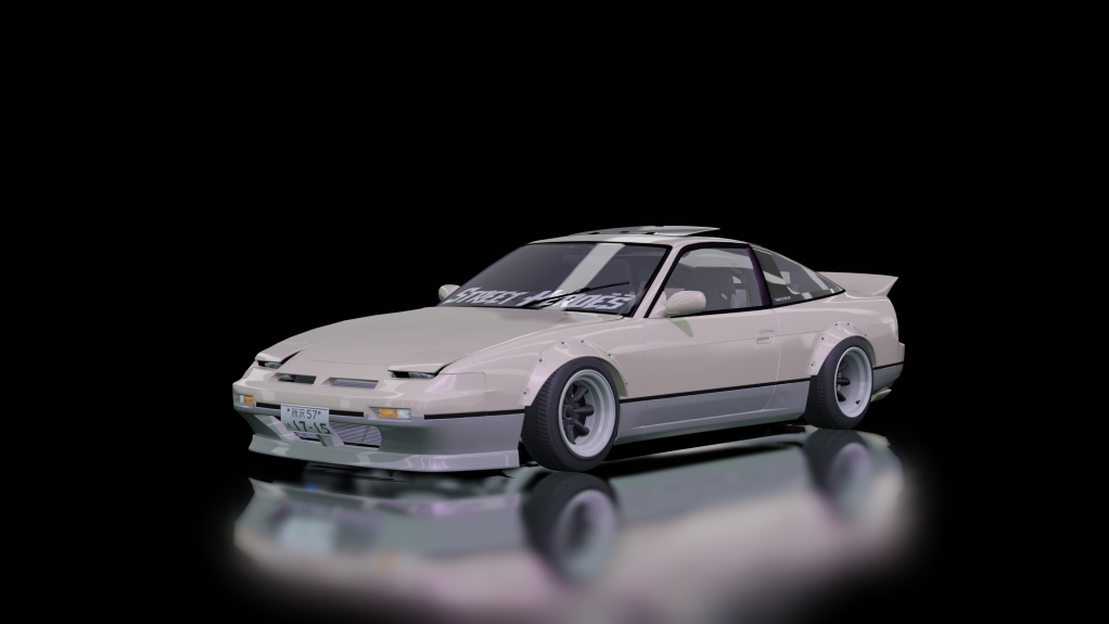 Nissan S13 180SX, skin Brown_grey