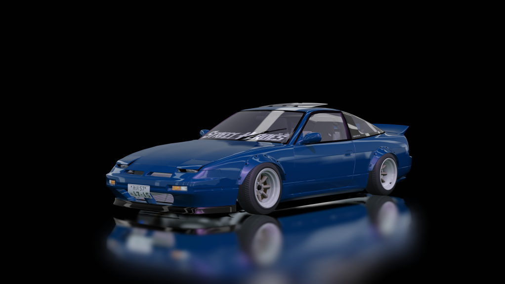 Nissan S13 180SX, skin Dark_blue