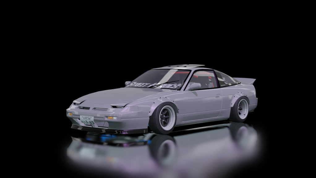 Nissan S13 180SX, skin Grey