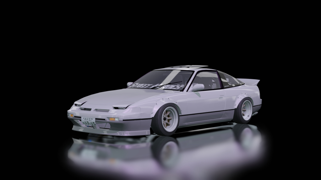 Nissan S13 180SX, skin Grey_grey