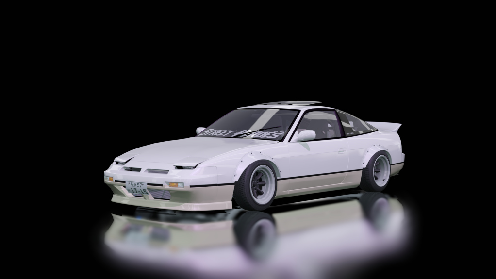 Nissan S13 180SX, skin White_cream