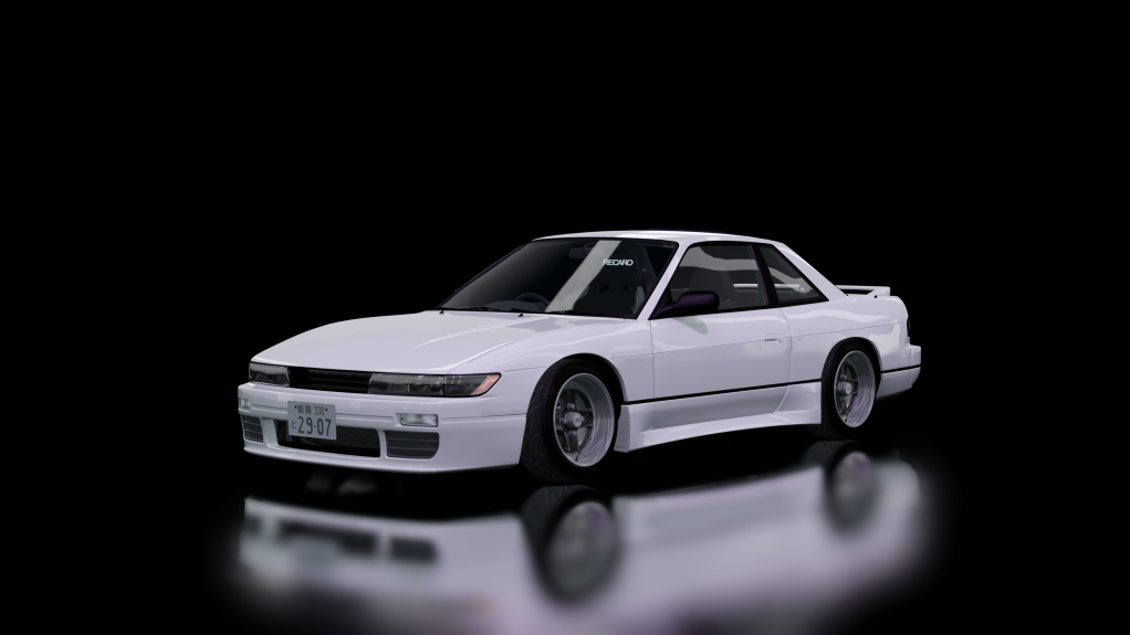 Nissan Silvia S13, skin super_white