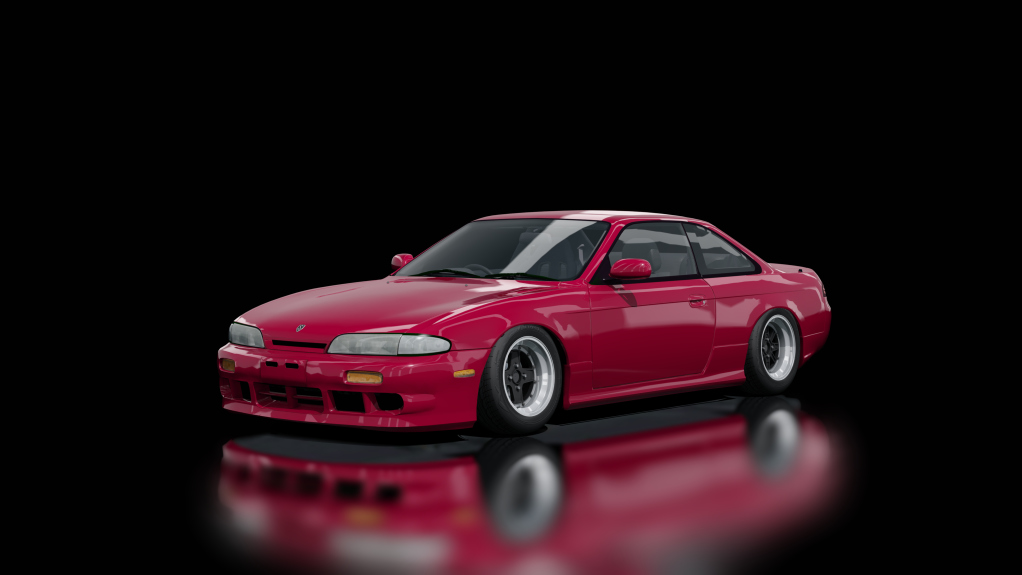 Nissan Silvia S14, skin Garnet Red