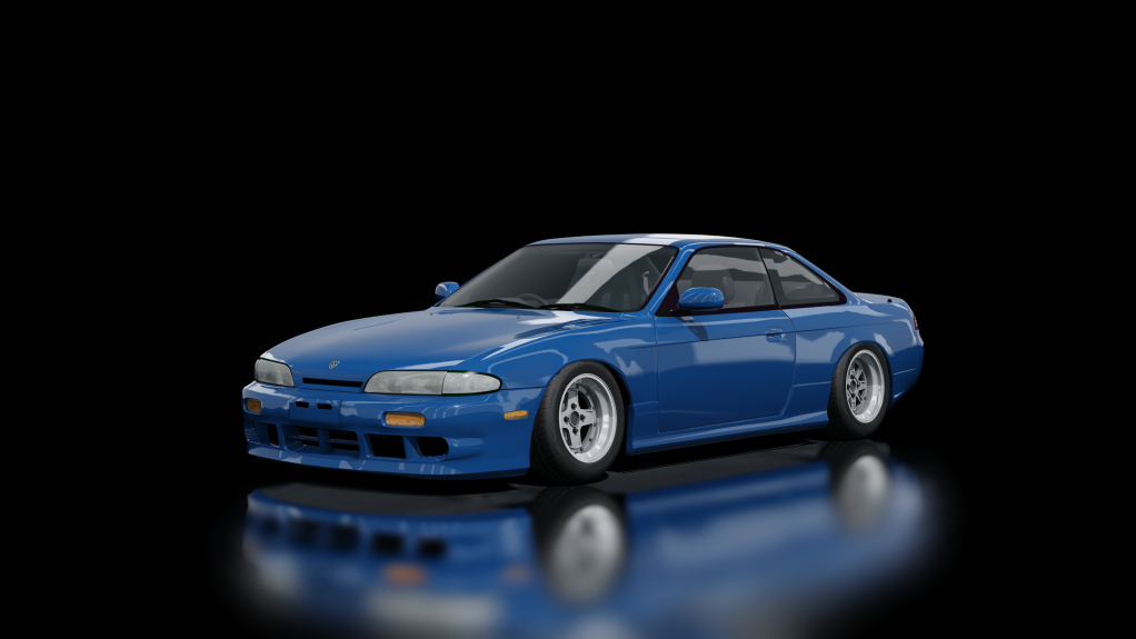 Nissan Silvia S14, skin Light Blue