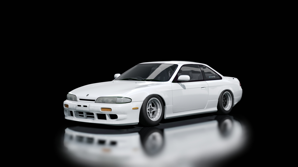 Nissan Silvia S14, skin Oyster White_1