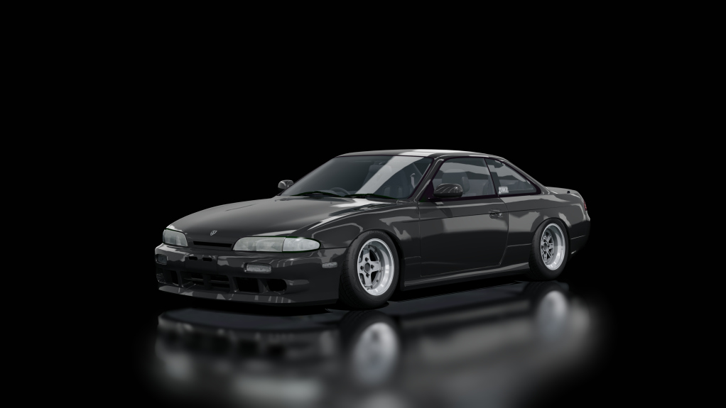 Nissan Silvia S14, skin super_black