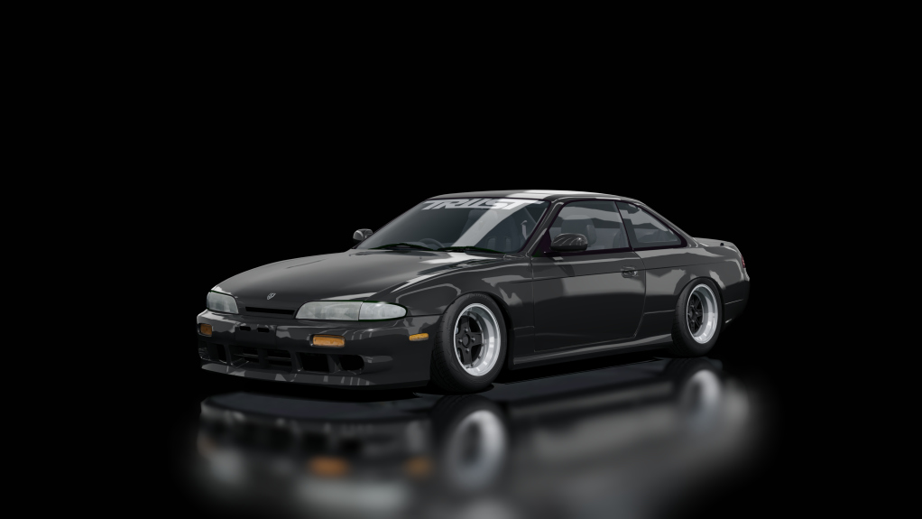 Nissan Silvia S14, skin super_black_1