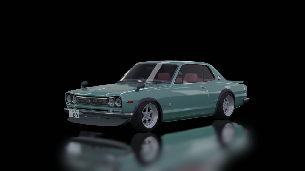 Nissan Skyline GTR Hakosuka, skin Green