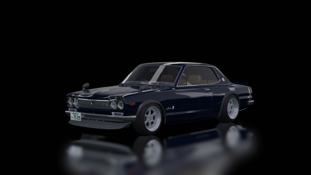 Nissan Skyline GTR Hakosuka, skin MontegoBlue