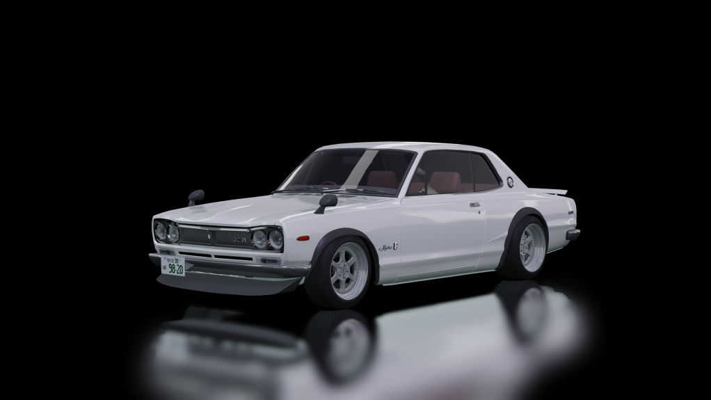 Nissan Skyline GTR Hakosuka, skin White