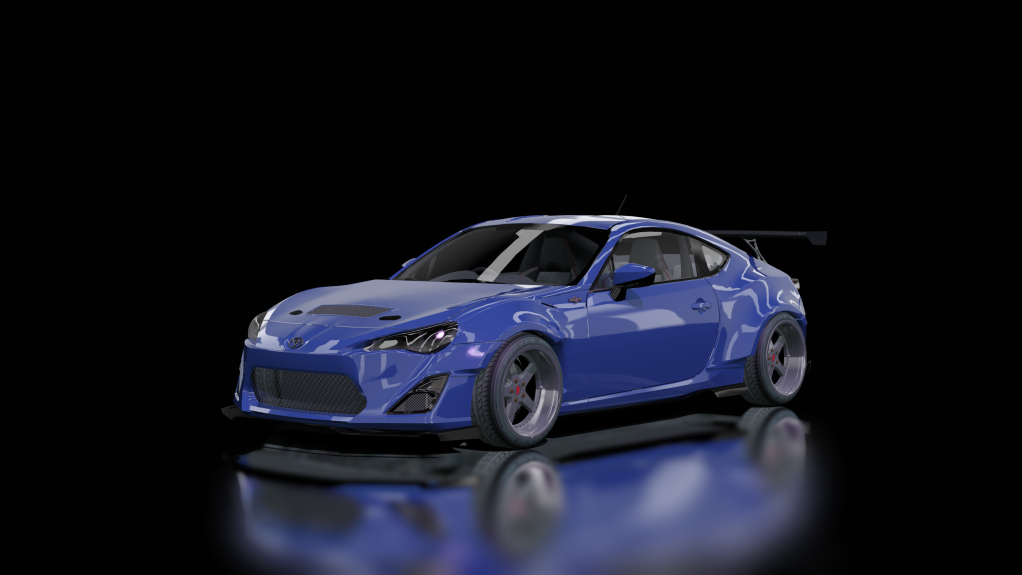 Toyota GT86 GRMN, skin galaxybluepearl