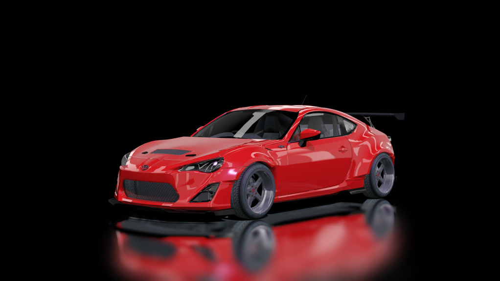 Toyota GT86 GRMN, skin red