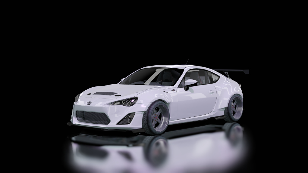 Toyota GT86 GRMN, skin satinwhitepearl