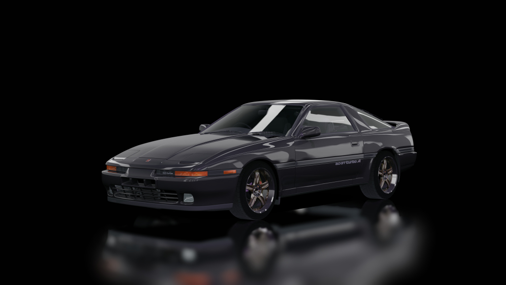 Toyota Supra 3.0GT TURBO A, skin Black Metallic