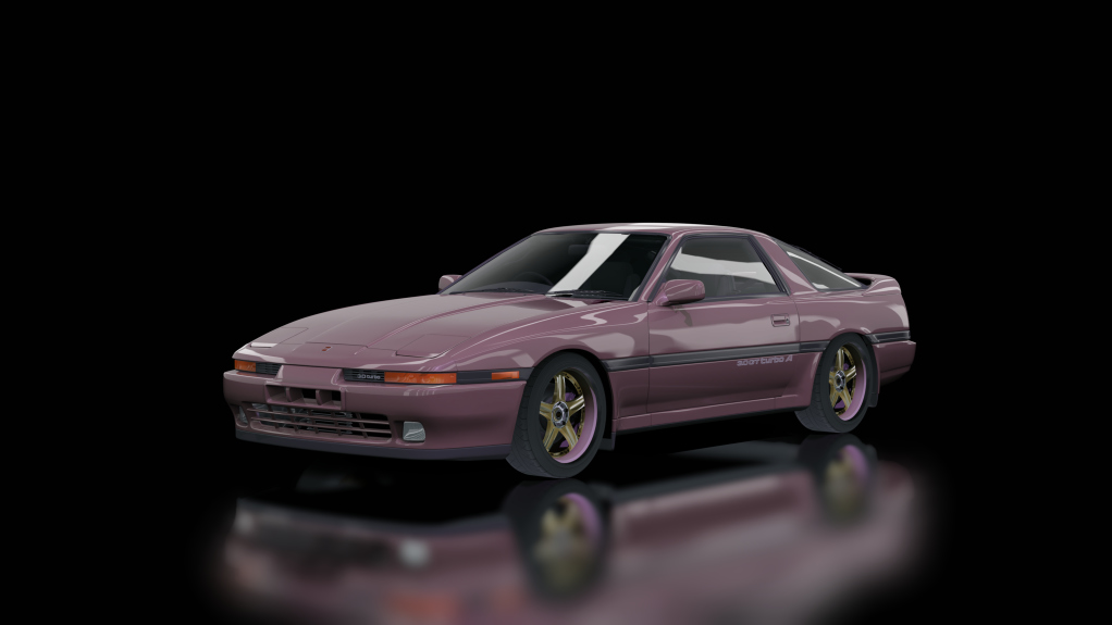 Toyota Supra 3.0GT TURBO A, skin Red Metallic