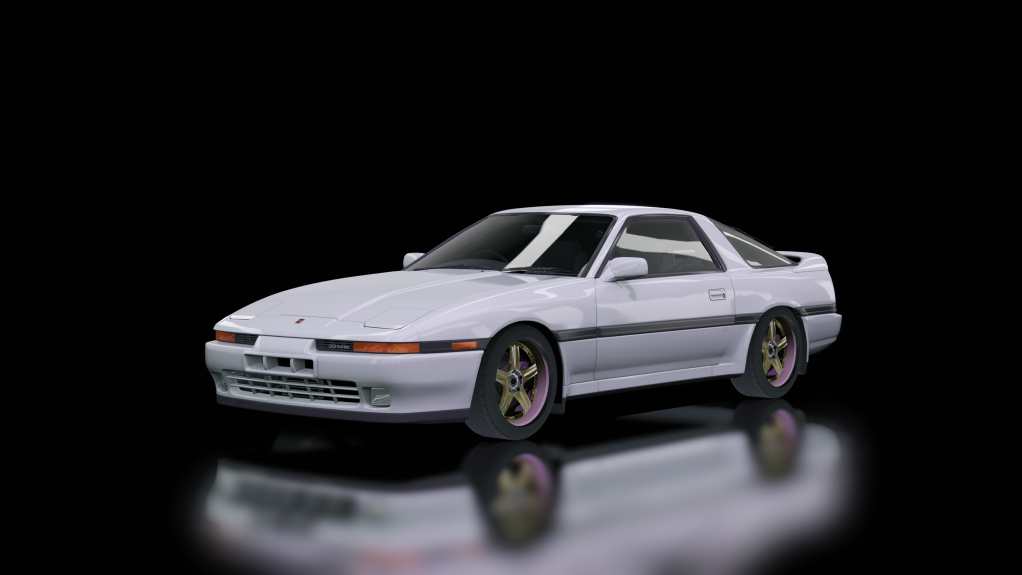 Toyota Supra 3.0GT TURBO A, skin Super White II