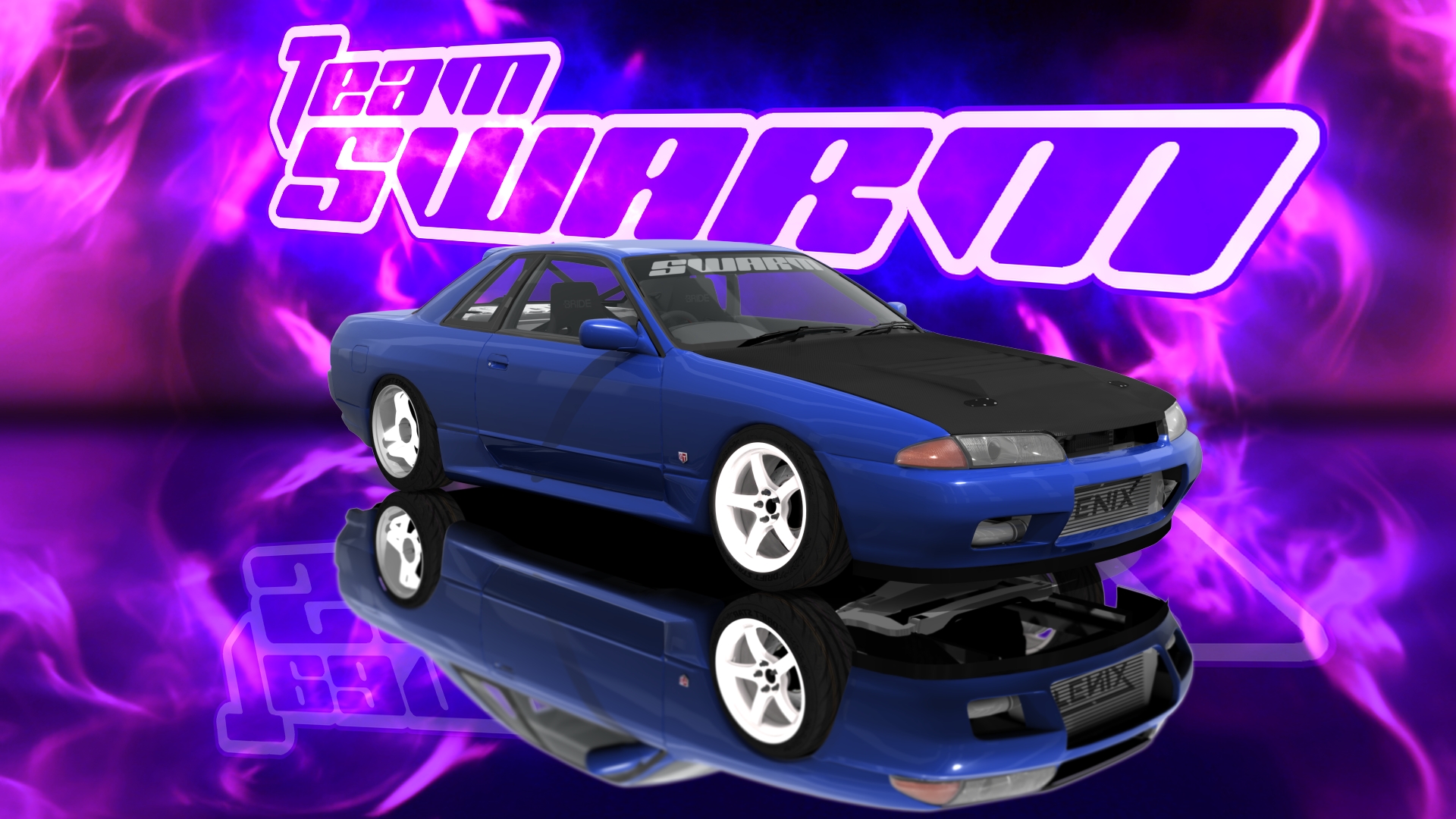 SWARM II  Bullet R32 GTS-T V2, skin Blue