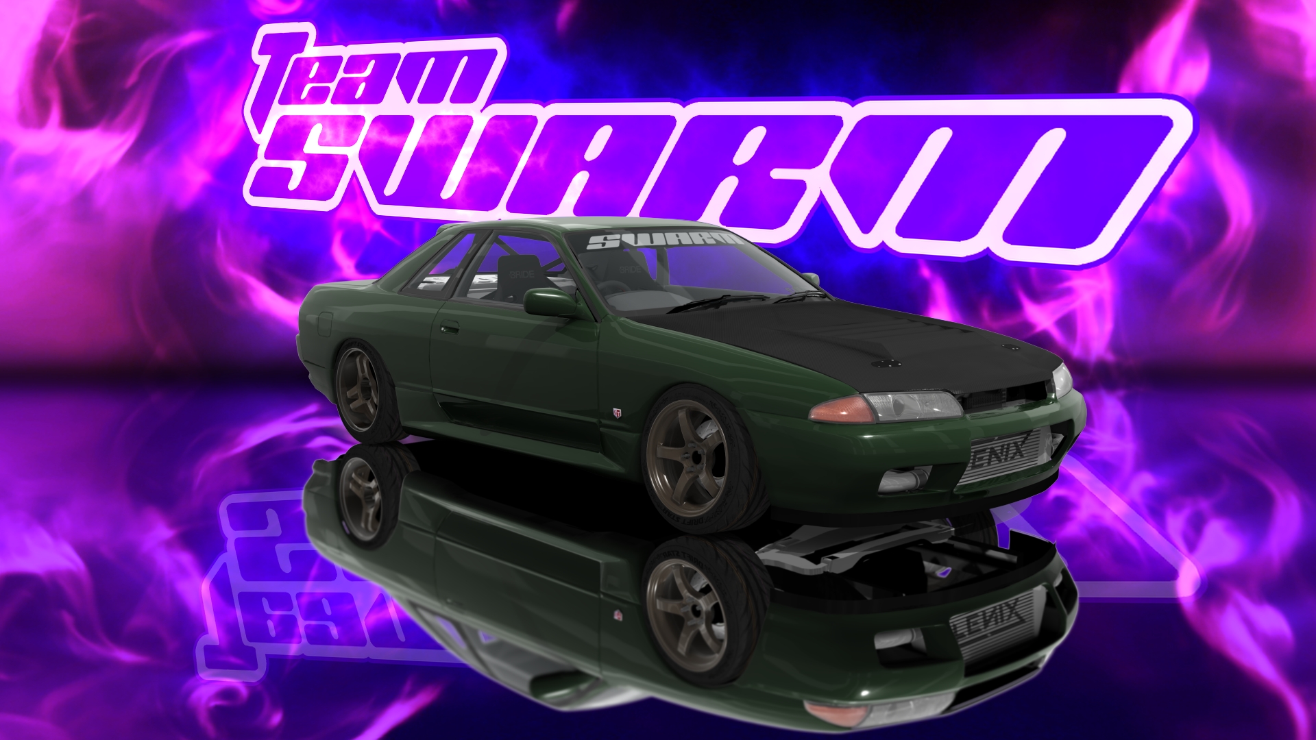 SWARM II  Bullet R32 GTS-T V2, skin Green