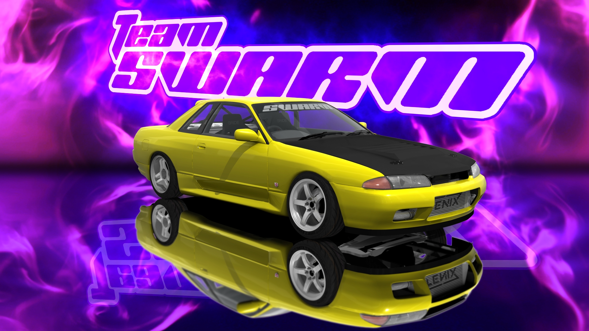 SWARM II  Bullet R32 GTS-T V2, skin Yellow