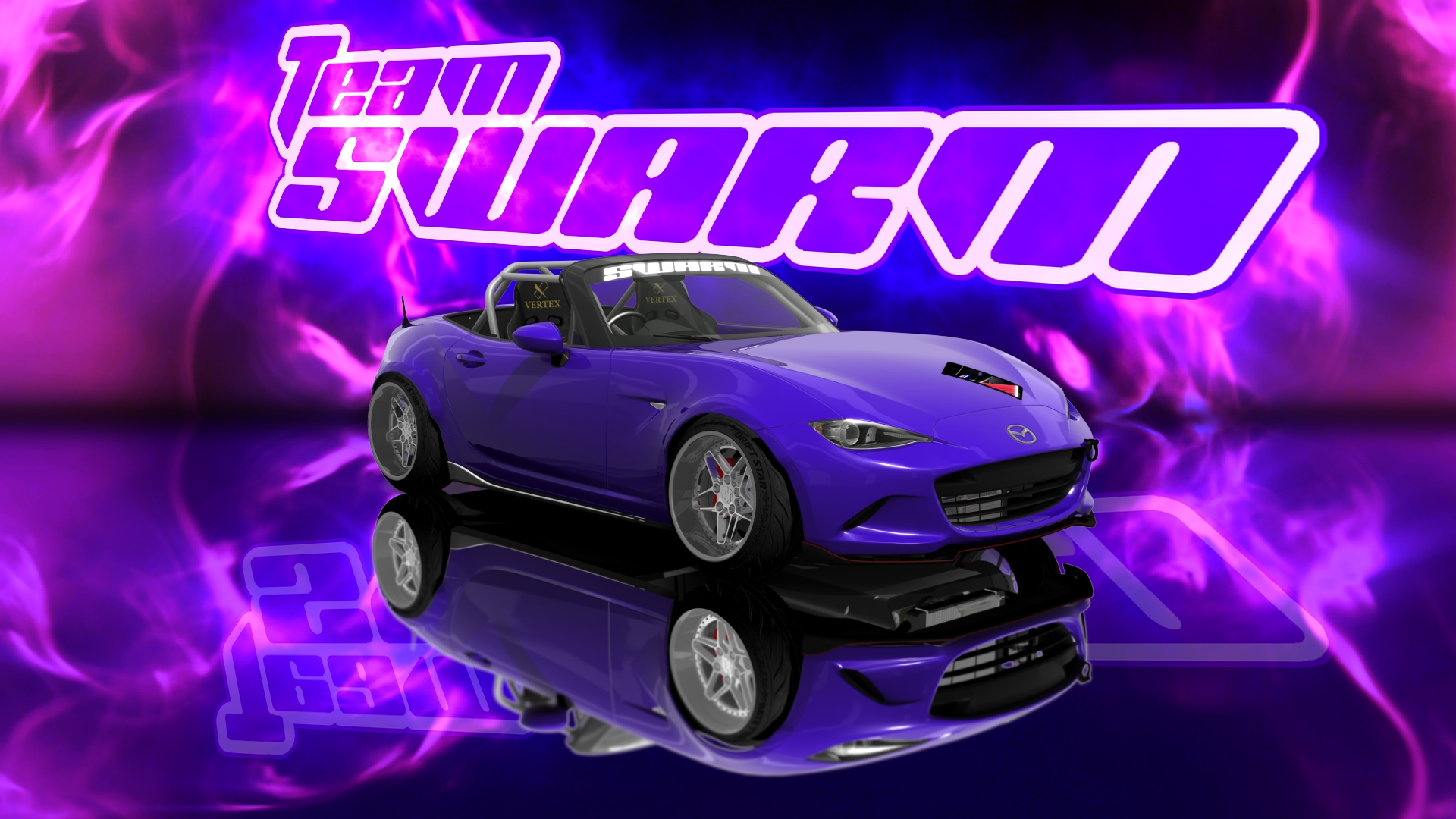 SWARM ||  Fluffs MX5 V2, skin purple