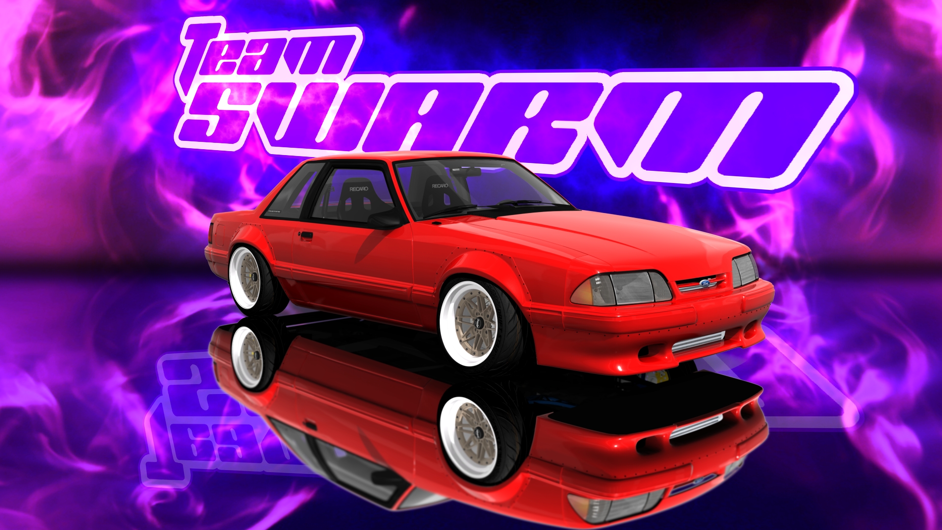 SWARM ||  LHD Foxtrot Foxbody V2, skin Red